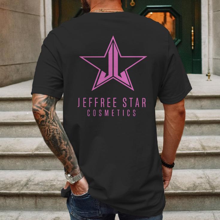 Jeffree Star Cosmetics - Pink On Black Mens Back Print T-shirt Gifts for Men