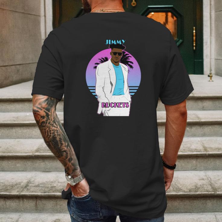 Jimmy Butler Miami Vice Mens Back Print T-shirt Gifts for Men