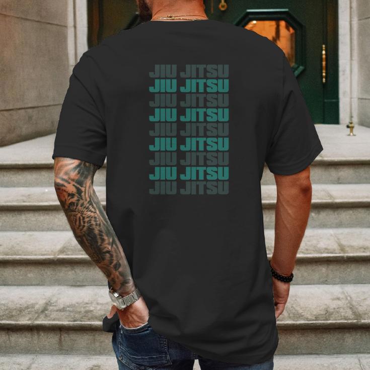 Jiu Jitsu Brazilian Jiu Jitsu Mens Back Print T-shirt Gifts for Men