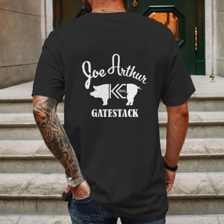 Joe Arthur Bbq Gatestack Funny Mens Back Print T-shirt Gifts for Men