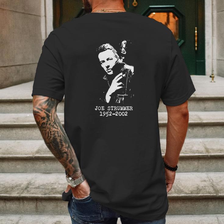 Joe Strummer Tribute Mens Back Print T-shirt Gifts for Men