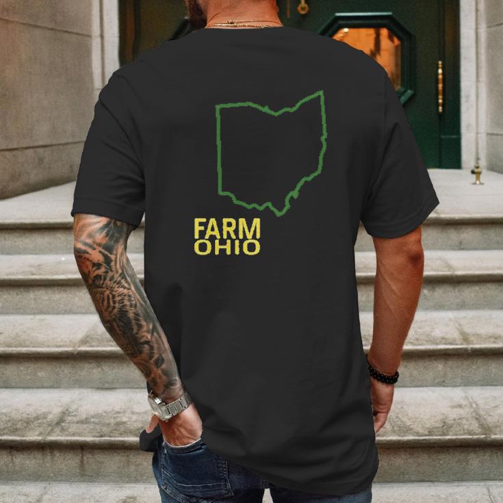 John Deere State Pride Farm Mens Back Print T-shirt Gifts for Men