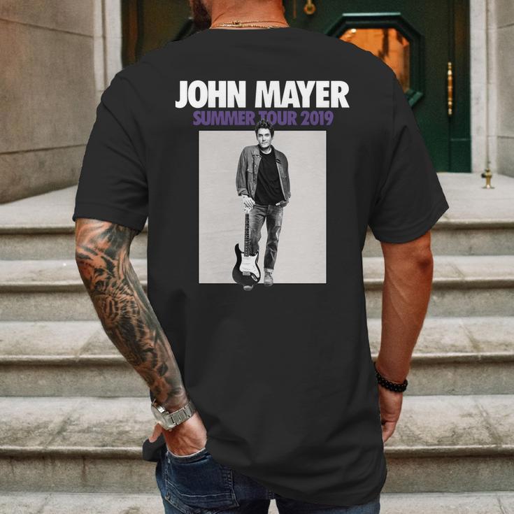 John Mayer World 2019 Mens Back Print T-shirt Gifts for Men