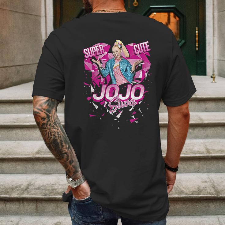 Jojo Siwa Super Mens Back Print T-shirt Gifts for Men