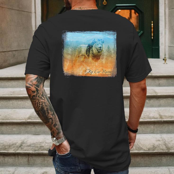 Joseph Lion Design Mens Back Print T-shirt Gifts for Men