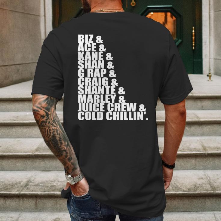 Juice Crew Hierarchy Mens Back Print T-shirt Gifts for Men