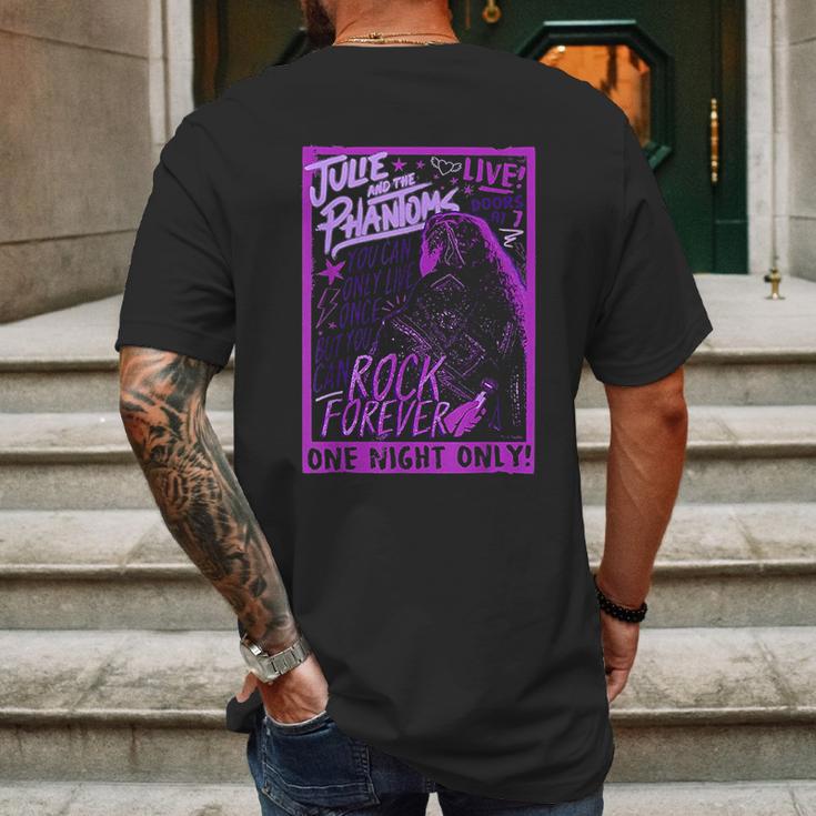 Julie And The Phantoms One Night Only Poster Mens Back Print T-shirt Gifts for Men