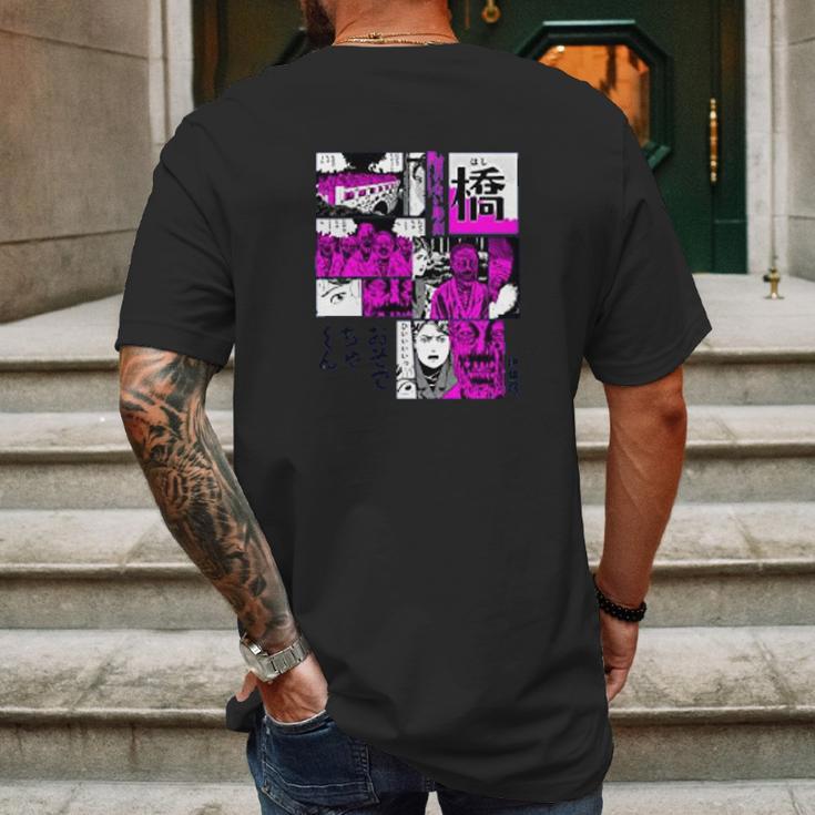 Junji Ito Headless Sculpture Zombies Mens Back Print T-shirt Gifts for Men