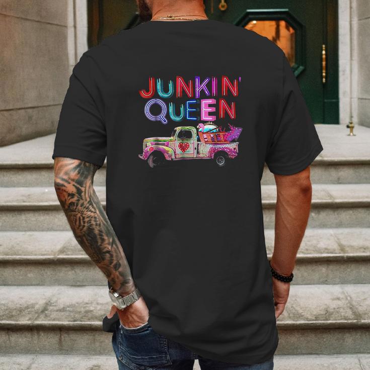 Junkin Queen Mens Back Print T-shirt Gifts for Men