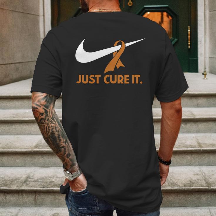 Just Cure It Mens Back Print T-shirt Gifts for Men