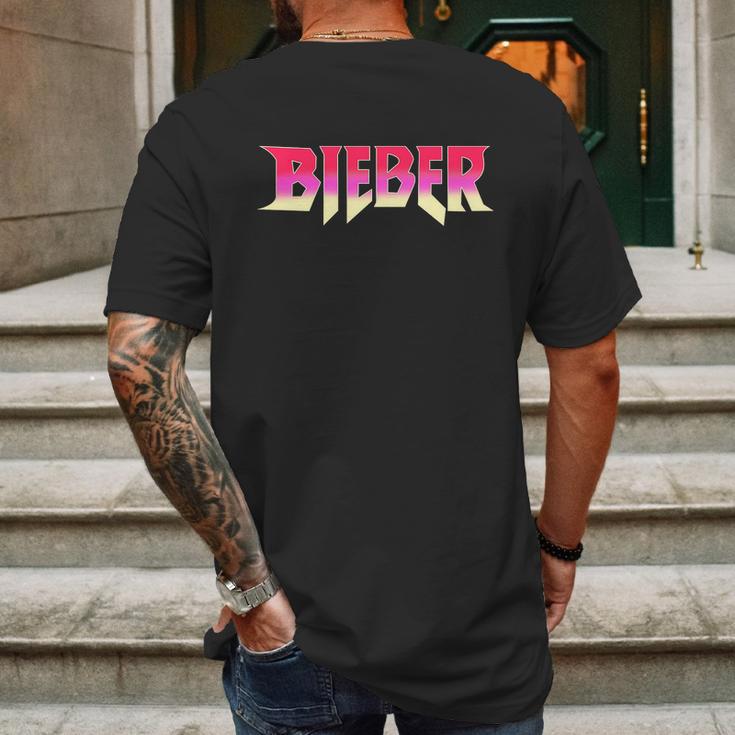 Justin World Tour Belieber Jb Lover Mens Back Print T-shirt Gifts for Men