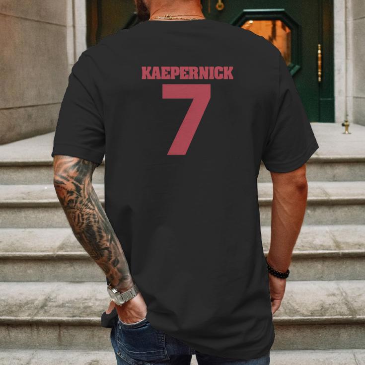 Kaepernick Tshirt Shirt Mens Back Print T-shirt Gifts for Men