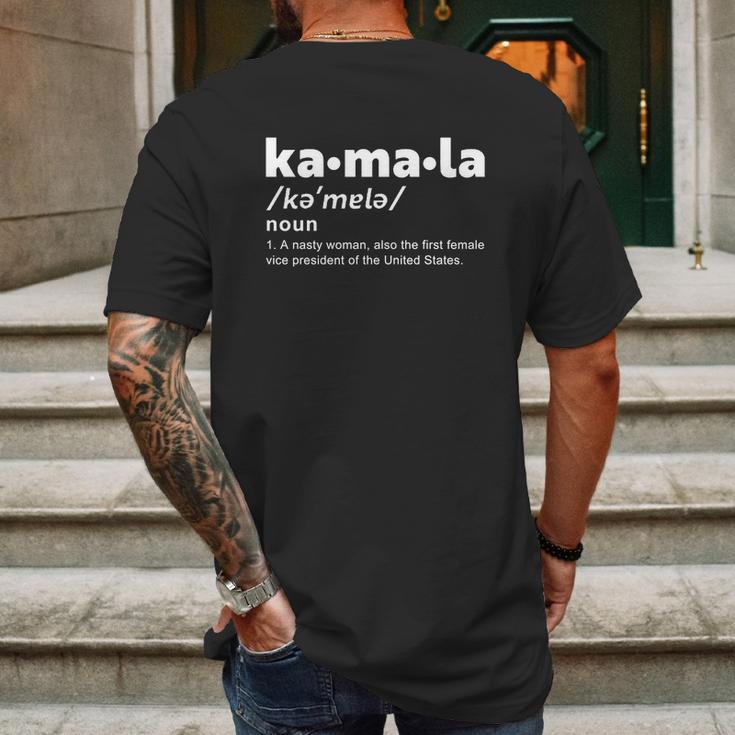 Kamala Definition Mens Back Print T-shirt Gifts for Men