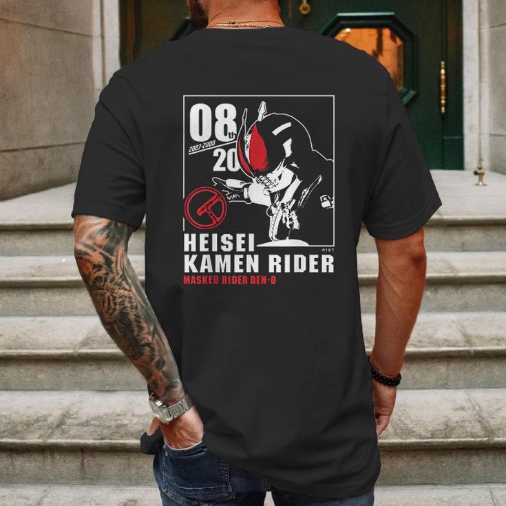 Kamen Rider Deno Heisei Rider Anniversary Mens Back Print T-shirt Gifts for Men