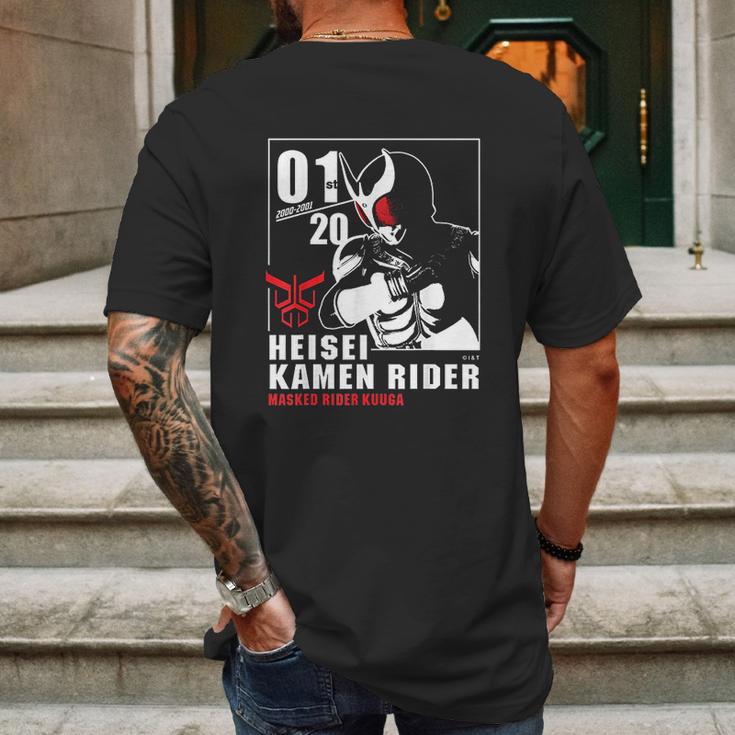 Kamen Rider Kuuga Heisei Rider Anniversary Mens Back Print T-shirt Gifts for Men