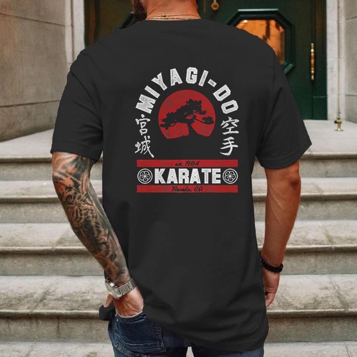 The Karate Kid Miyagi Do Fight Mens Back Print T-shirt Gifts for Men