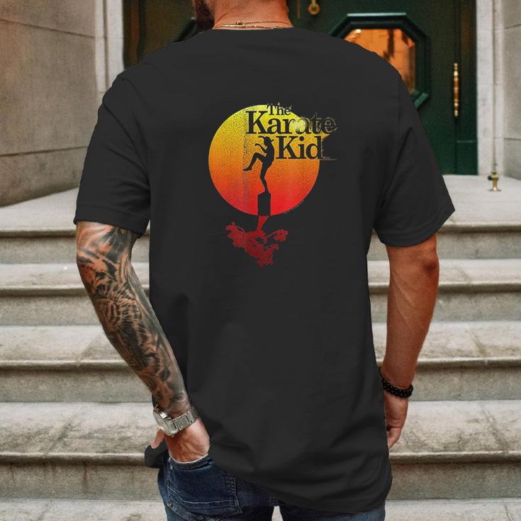 The Karate Kid Sun Gradient Mens Back Print T-shirt Gifts for Men