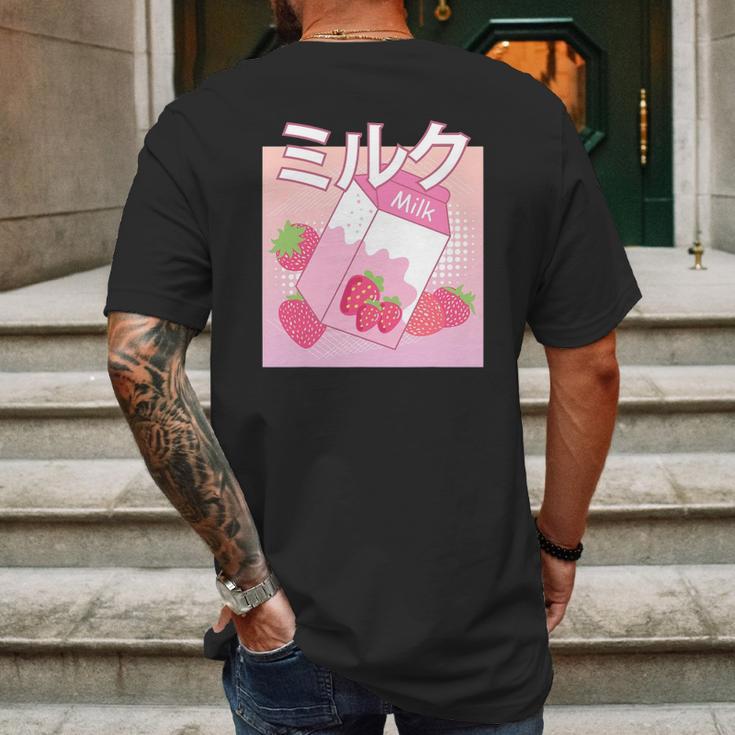 Kawaii Pastel Goth Japanese Fashion Soft Grunge Clothing Mens Back Print T-shirt Gifts for Men