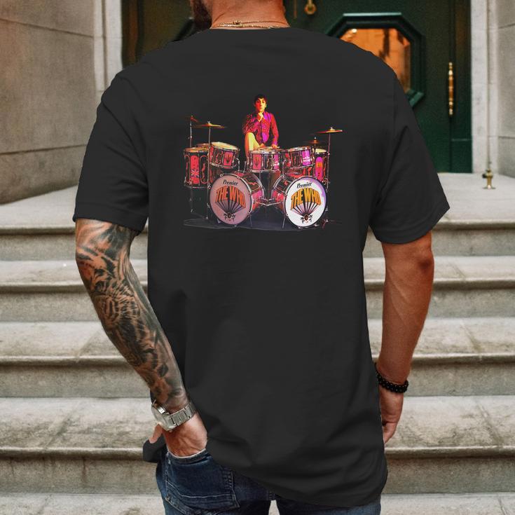 The Who Keith Moon Mens Back Print T-shirt Gifts for Men