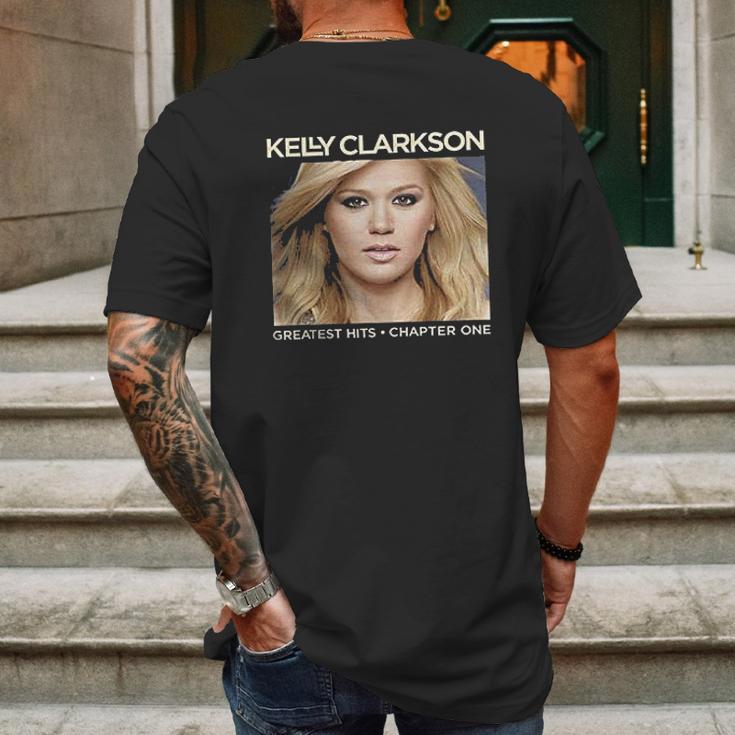 Kelly Clarkson Greatest Hits Chapter One Mens Back Print T-shirt Gifts for Men