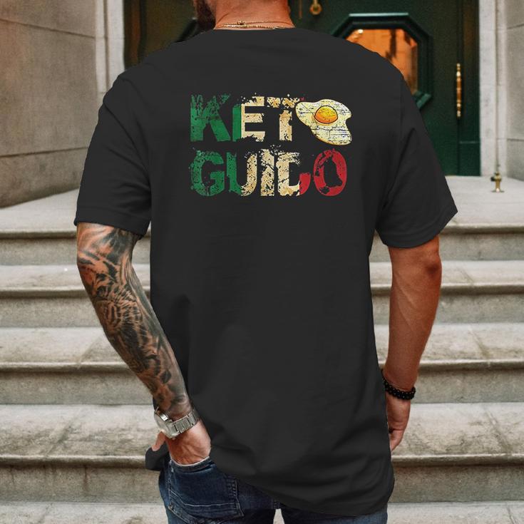 Keto Guido Italian Keto Italia Diet Cool Mens Back Print T-shirt Gifts for Men