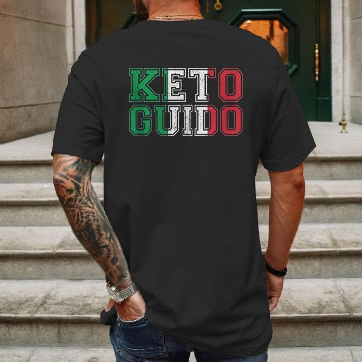 Keto Guido Italian Ketogenic Mens Back Print T-shirt Gifts for Men