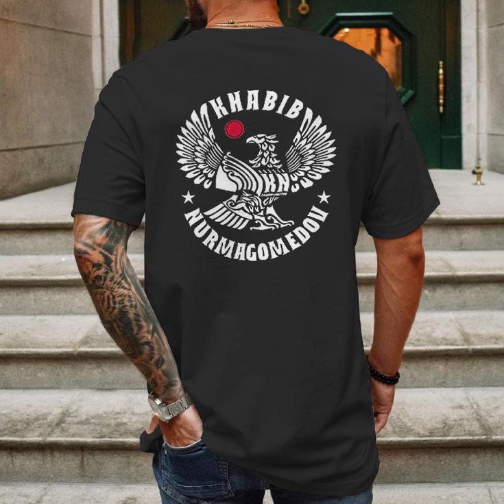 Khabib Nurmagomedov Legacy White 17 Mens Back Print T-shirt Gifts for Men