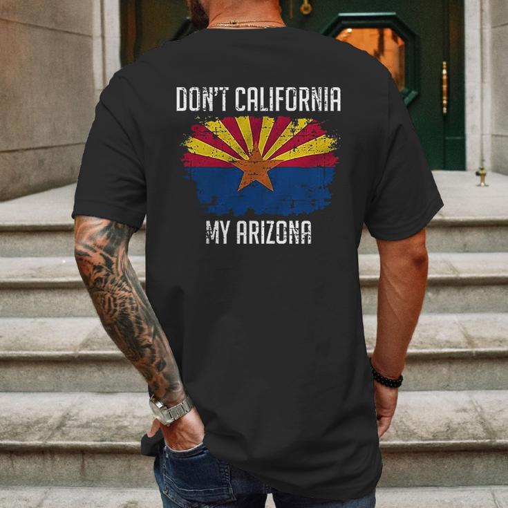 Kicks Dont California My Arizona Mens Back Print T-shirt Gifts for Men