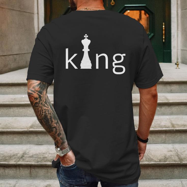 King Chess Shirt I Am The King Shirt Chess Tee Mens Back Print T-shirt Gifts for Men