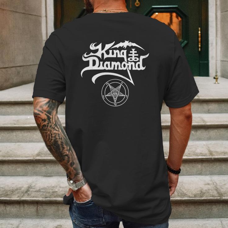 King Diamond Mens Logo Beautiful Mens Back Print T-shirt Gifts for Men