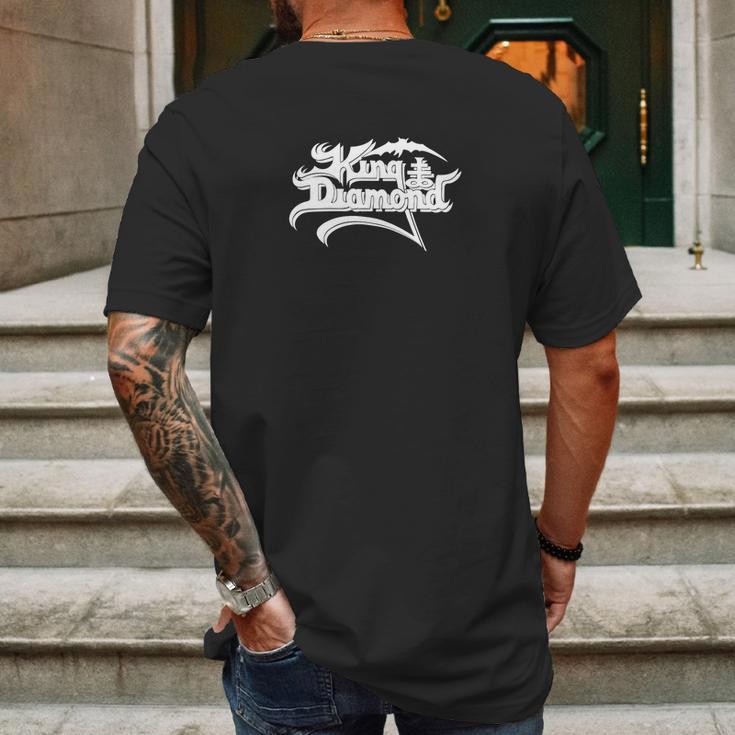 King Diamond Text Mens Back Print T-shirt Gifts for Men