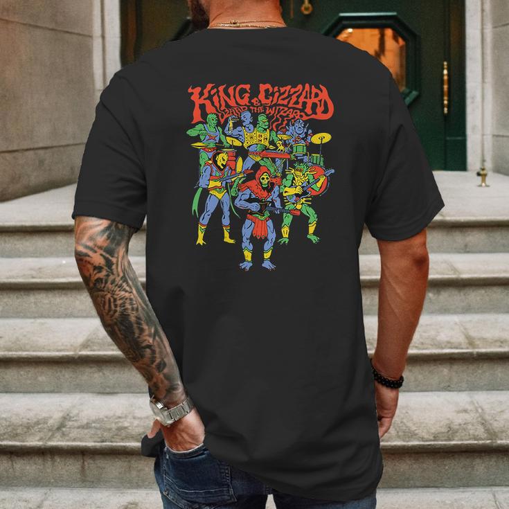 King And Gizzard Shirt Mens Back Print T-shirt Gifts for Men