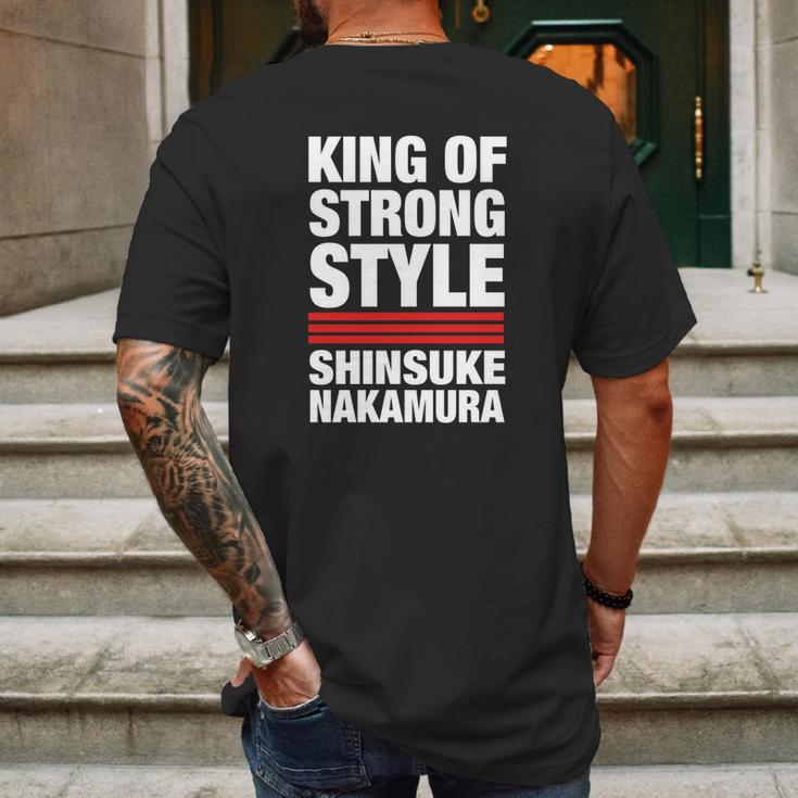 King Of Strong Style Shinsuke Nakamura Mens Back Print T-shirt Gifts for Men