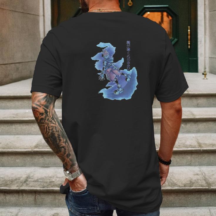 Kingdom Hearts Guiding Key Mens Back Print T-shirt Gifts for Men