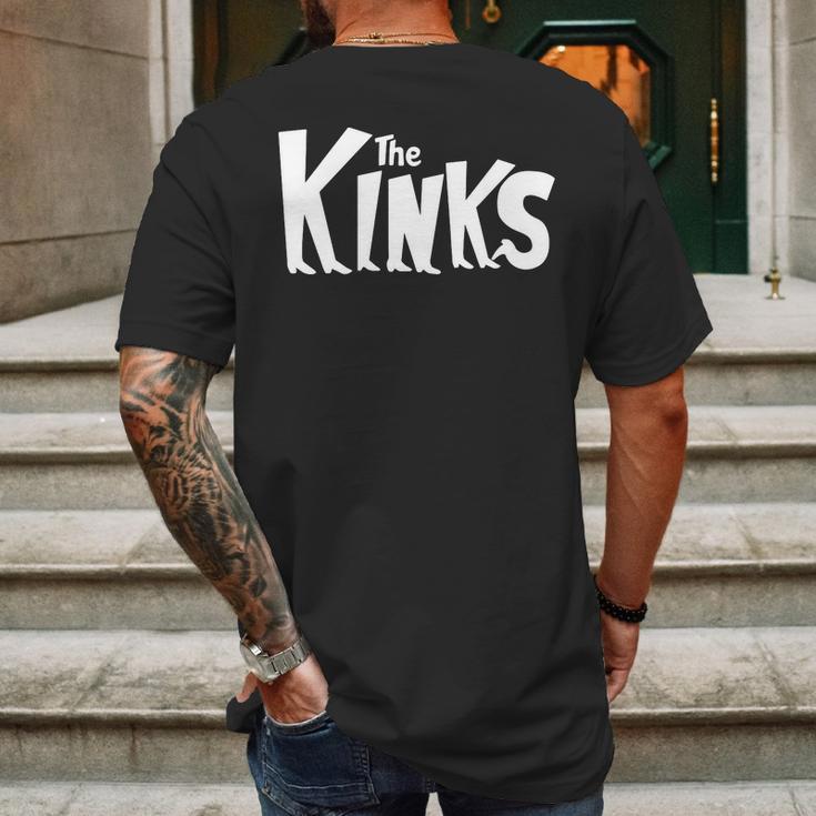 The Kinks Band Logo Mens Back Print T-shirt Gifts for Men