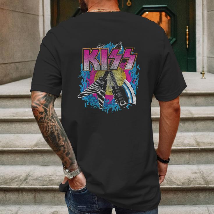 Kiss Young Wasted Great Art Mens Back Print T-shirt Gifts for Men