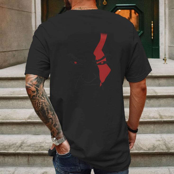 Kratos Head T-Shirt Mens Back Print T-shirt Gifts for Men