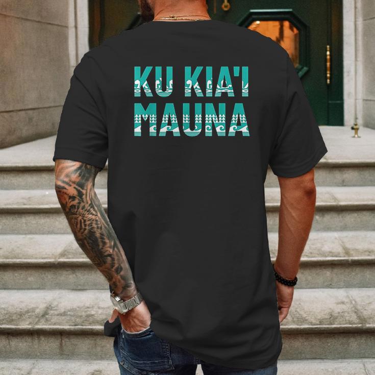 Ku Kia I Mauna Mens Back Print T-shirt Gifts for Men