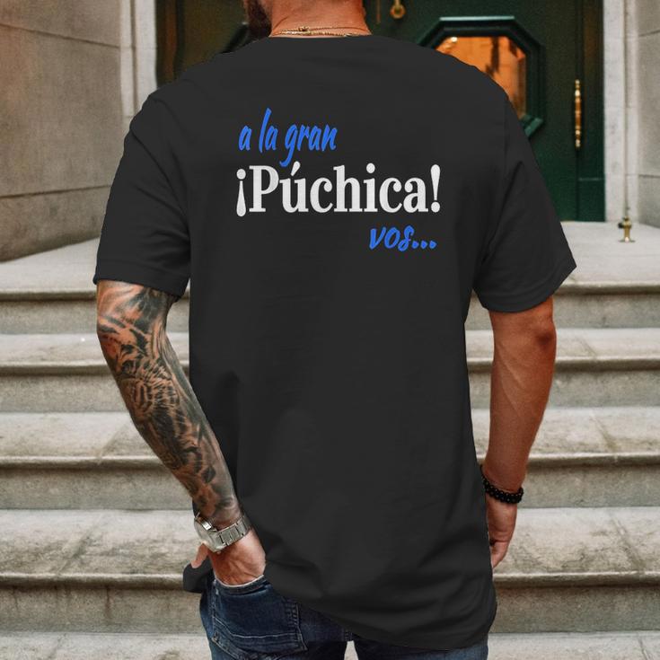 A La Gran Puchica Vos Mens Back Print T-shirt Gifts for Men