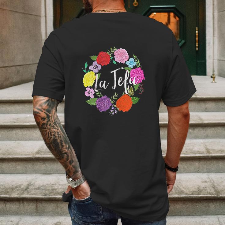 La Jefa Latina Mens Back Print T-shirt Gifts for Men