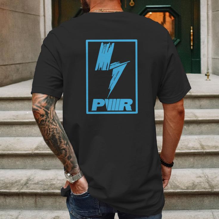 Lachlan Pwr T-Shirt Mens Back Print T-shirt Gifts for Men