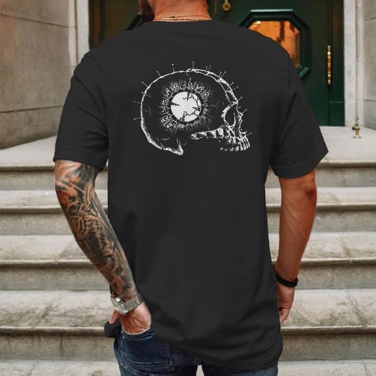 Lament Configuration Skull Pinhead Hellraiser Mens Back Print T-shirt Gifts for Men