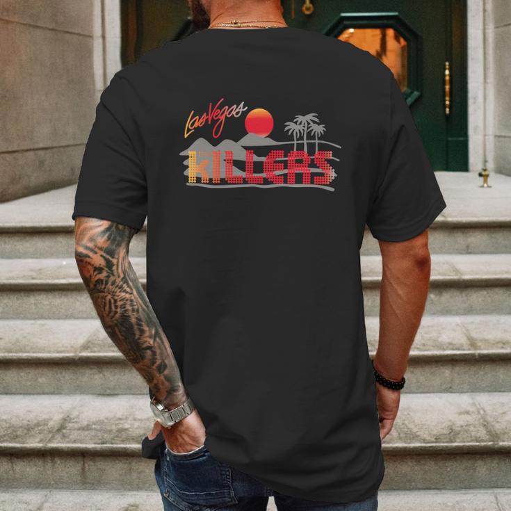 Las Vegas The Killers Mens Back Print T-shirt Gifts for Men