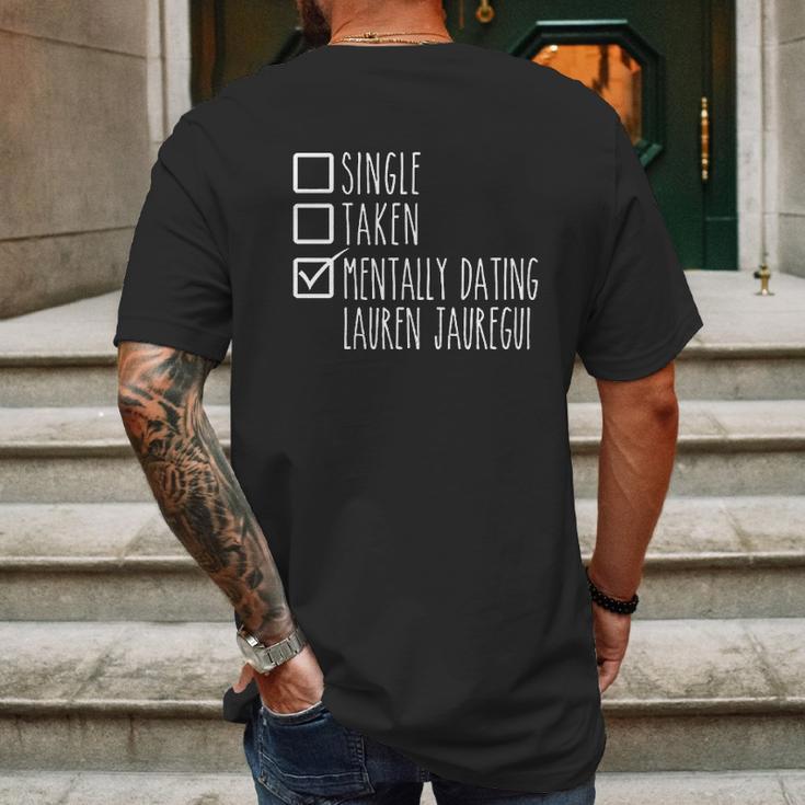 Lauren Jauregui Checklist Mens Back Print T-shirt Gifts for Men