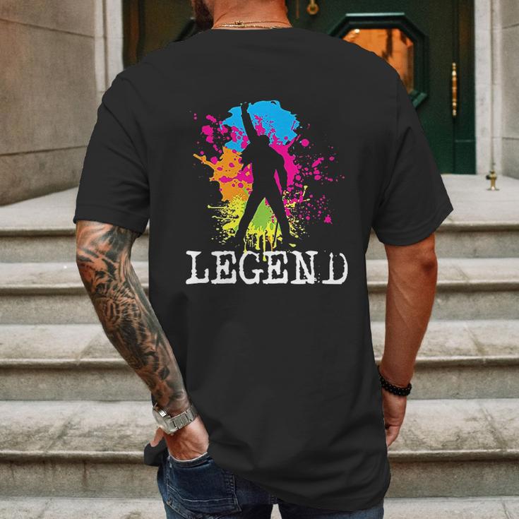 Legends Forever Rock Star Music Mens Back Print T-shirt Gifts for Men