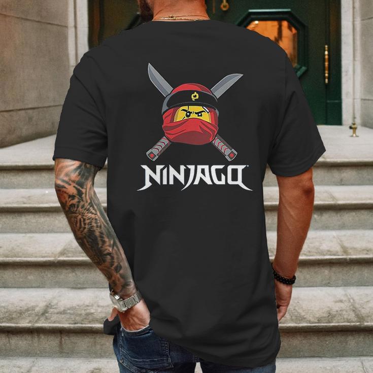 Lego Ninjago Ready To Battle Face Mens Back Print T-shirt Gifts for Men