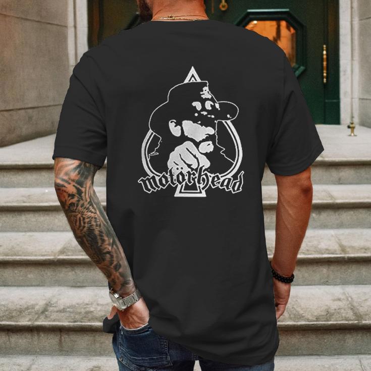 Lemmy Motorhead Indie Rock Music Mens Back Print T-shirt Gifts for Men