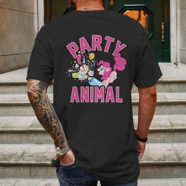 My Little Pony Friendship Is Magic Pinkie Pie Party Animal Mens Back Print T-shirt Gifts for Men