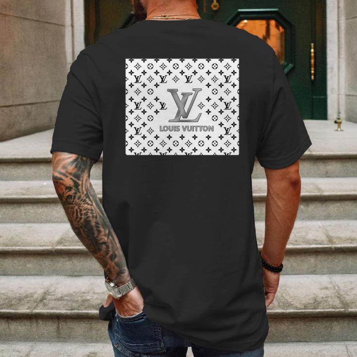 Louis Vuitton Shirt Pattern Lv Pattern White Tee 252 Mens Back Print T-shirt Gifts for Men