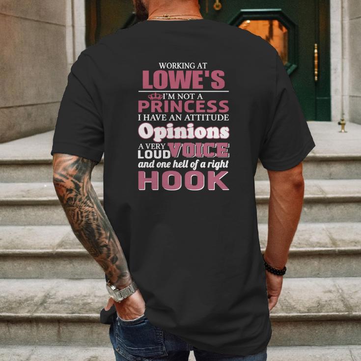 Lowes Mens Back Print T-shirt Gifts for Men